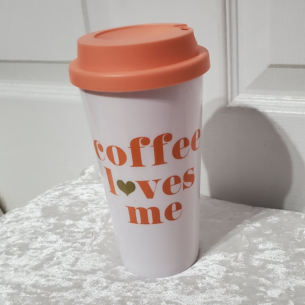 Aerie " Coffee Loves Me" Thermal Coffee Mug